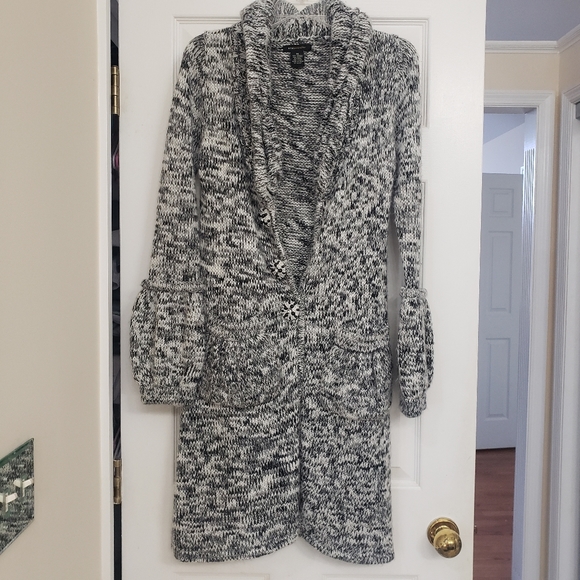 BCBGMaxAzria Sweaters - BCBG Maxazria Knit Cardigan Duster Sweater